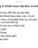 Bài giảng Quản trị chiến lược: Chương 4+5 - PGS.TS.Nguyễn Minh Tuấn