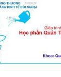 Giáo trình điện tử môn Quản trị học - Chương 1: Tổng quan về quản trị