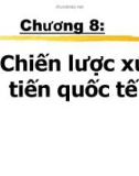 Bài giảng: Chiến lược xúc tiến quốc tế