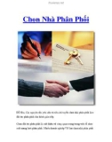 Chọn Nhà Phân Phối