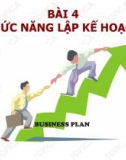 Bài giảng Quản trị học - Bài 4: Chức năng lập kế hoạch