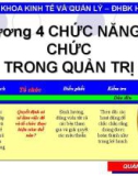 Bài giảng Quản lý đại cương: Chương 4 - ĐH BK Hà Nội