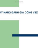 Bài thuyết trình: Kỹ năng đánh giá công việc