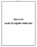 Giáo trình Quản trị nguồn nhân lực - Nhà quản trị nhân sự