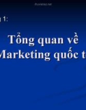 Tổng quan kiến thức về Marketing quốc tế