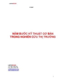 Kỹ năng nghiên cứu thị trường