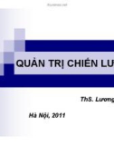 Bài giảng Quản trị chiến lược: Chương 1 - Ths. Lương Thu Hà