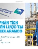 Bài thuyết trình Phân tích chiến lược giá tại Saudi Aramco