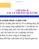 Bài giảng quản trị học - Chương 2