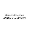 Bán hàng và cách marketing khách sạn quốc tế