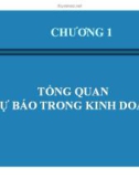 Bài giảng Dự báo kinh doanh - Chương 1