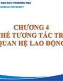 Bài giảng Quan hệ lao động - Chương 4: Cơ chế tương tác trong quan hệ lao động