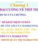 Bài giảng Marketing Quốc tế - Chương 1: Đại cương về tiếp thị