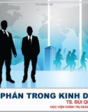 Bài giảng Tâm lý kinh doanh - Bài 1: Đàm phán trong kinh doanh