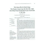 Xây dựng niềm tin khách hàng: Yếu tố quan trọng trong việc thúc đẩy ý định mua hàng trong mô hình bán lẻ qua truyền hình ở Việt Nam