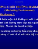 Chương 2 : Môi trường marketing