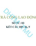 Bài giảng Trả công lao động - ĐH Thương Mại