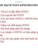 Bài giảng Quản trị doanh nghiệp thương mại - Bài 18