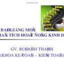 Bài giảng lý thuyết phân tích hoạt động kinh doanh