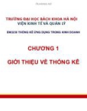 Bài giảng Thống kê ứng dụng trong kinh doanh: Chương 1 - Trường Đại học Bách khoa Hà Nội