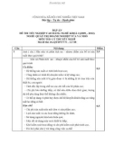 Đáp án đề thi tốt nghiệp cao đẳng nghề khóa 3 (2009-2012) - Nghề: Quản trị doanh nghiệp vừa và nhỏ - Môn thi: Lý thuyết chuyên môn nghề - Mã đề thi: ĐA QTDNVVN-LT08