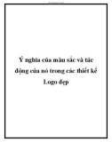 Ý nghĩa của màu sắc và tác động của nó trong các thiết kế Logo đẹp