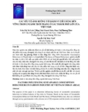 Các yếu tố ảnh hưởng tới hành vi tiêu dùng bền vững trong ngành thời trang ở các thành phố lớn của Việt Nam