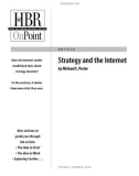 Tài liệu tiếng anh về Strategy and the Internet