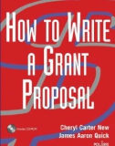 How to Write a Grant Proposal