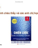 Bài thuyết trình giới thiệu tác phẩm Chiến lược đại dương xanh