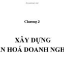 Bài giảng Văn hóa doanh nghiệp: Chương 3 - Phạm Đình Tịnh