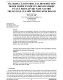 Tác động của hỗ trợ của chính phủ đến trách nhiệm xã hội của doanh nghiệp vừa và nhỏ tại Việt Nam: Vai trò trung gian của môi trường kinh doanh