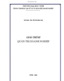 Giáo trình Quản trị doanh nghiệp (Giáo trình đào tạo từ xa): Phần 1