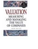 Valuation Measuring and Managing the Value of Companies