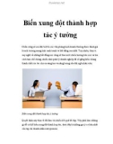 Biến xung đột thành hợp tác ý tưởng