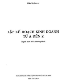 Phương pháp lập kế hoạch kinh doanh từ A đến Z: Phần 1