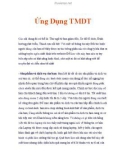 Ứng Dụng TMDT