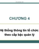 Bài giảng Hệ thống thông tin quản lý: Chương 4 - ThS. Thái Kim Phụng