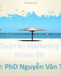 Bài thuyết trình: Quản trị Marketing