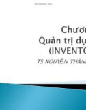 Bài giảng Quản trị tác nghiệp: Chương 5 - TS. Nguyễn Thành Hiếu