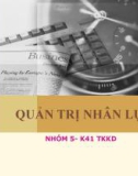 Báo cáo Quản trị nhân lực