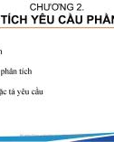 Bài giảng Phát triển hệ thống thông tin kinh tế - Chương 2: Phân tích yêu cầu phần mềm