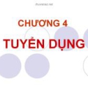 Kinh nghiệm tuyển dụng nhân lực