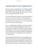 Internet đang 'đe dọa' ngành bán lẻ?