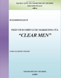 Phân tích chiến lược marketing của ' Clear men'