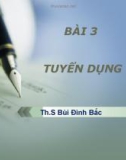 BÀI 3 TUYỂN DỤNG