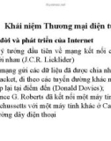 Bài giảng Thương mại điện tử : GIỚI THIỆU MÔN HỌC part 2