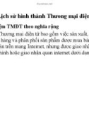 Bài giảng Thương mại điện tử : GIỚI THIỆU MÔN HỌC part 5