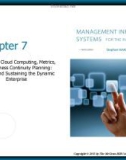 Lecture Management information systems for the information age (9/e): Chapter 7 - Stephen Haag, Maeve Cummings