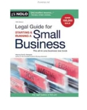 Legal Guide For Starting And Running A Small Business